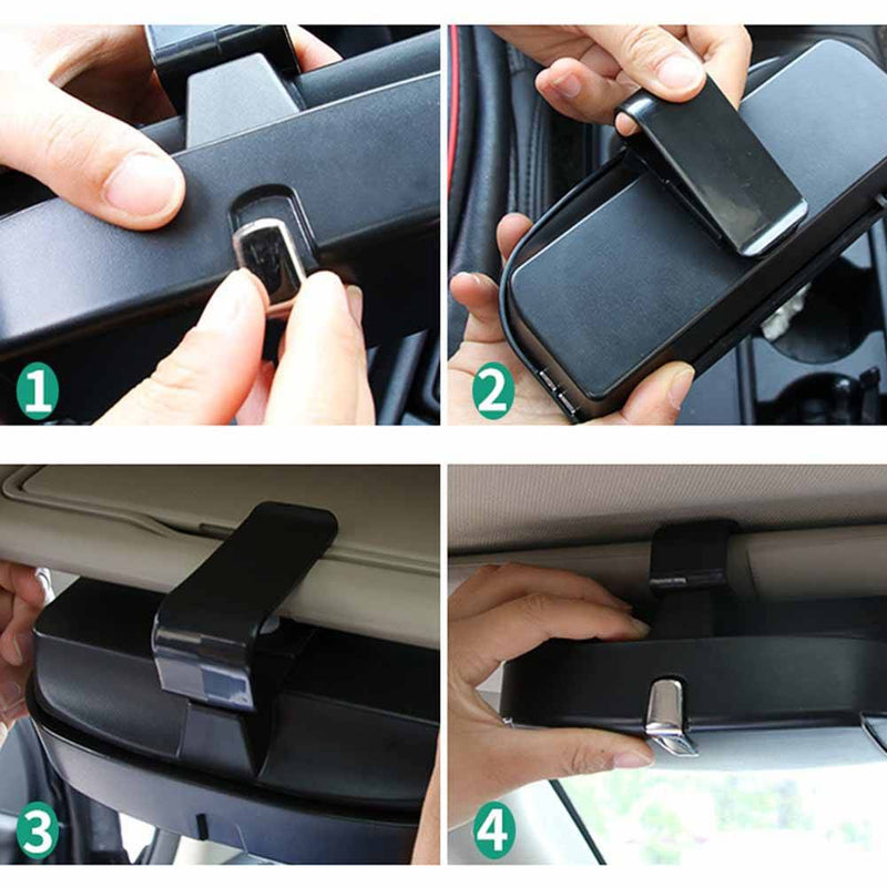 Magnetic Car Sunglasses Case