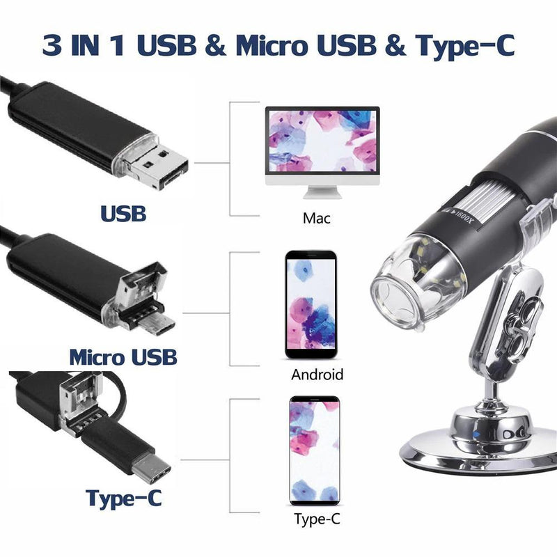 1600x USB Microscope / Digital Microscope Camera