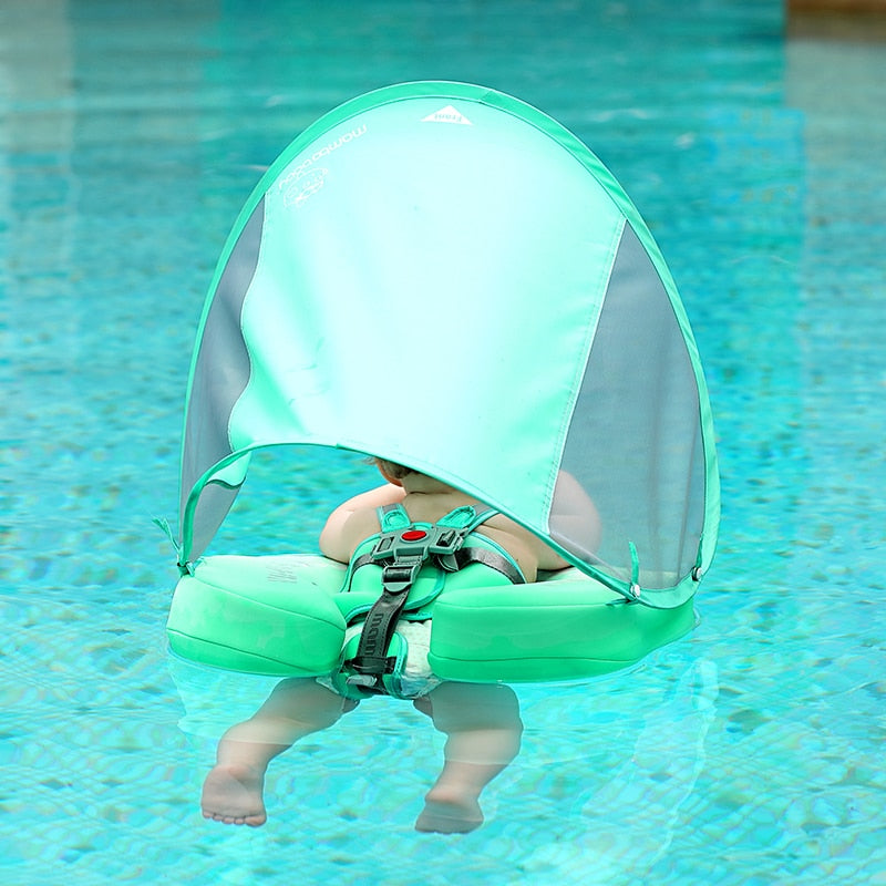 Infant & Toddler Safety Pool Floater With Sunshade