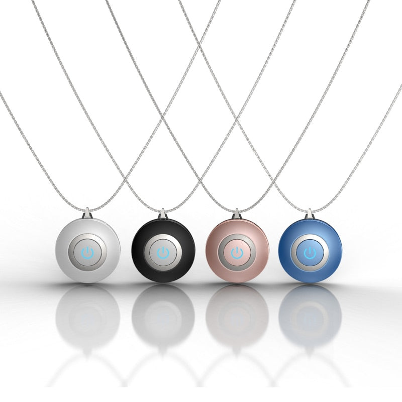 Personal Air Purifier Necklace Wearable