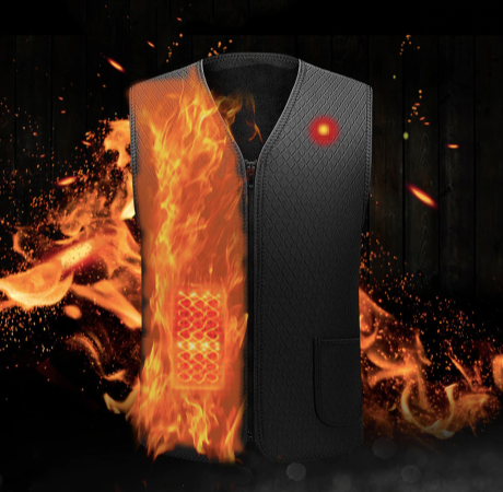 Flexible USB Infrared Heating Vest | Electric Heated Vest