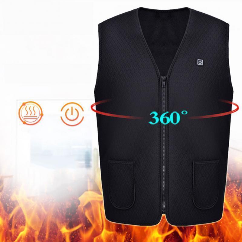 Flexible USB Infrared Heating Vest | Electric Heated Vest