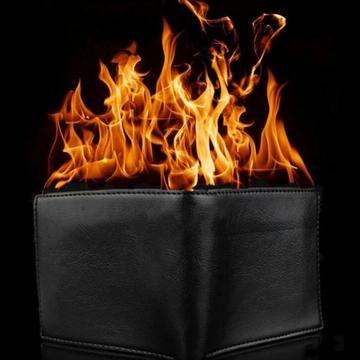 Magic Trick Flame Fire Wallet - Demon Wallet