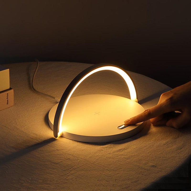 Wireless Charger Bedside Lamp | Wireless Charging Stand Table Lamp