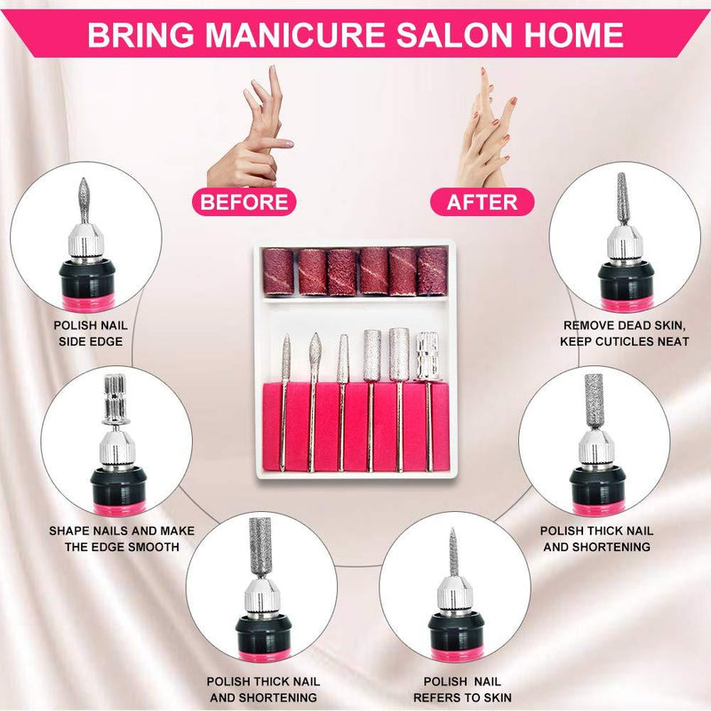 Professional Nail Drill Electric Manicure & Pedicure Kit