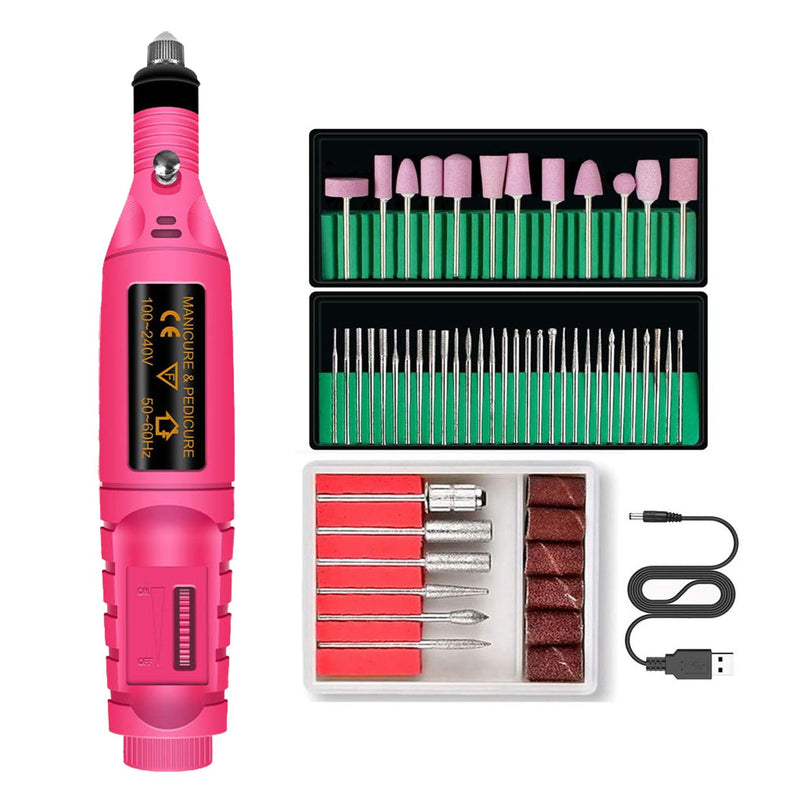 Professional Nail Drill Electric Manicure & Pedicure Kit